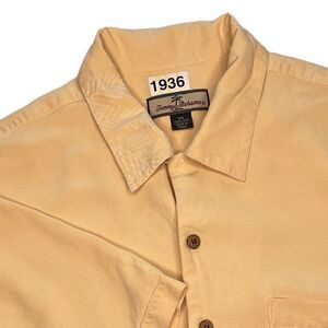 VTG Tommy Bahama 100% Silk Short Sleeve Button Up Hawaiian Shirt Men Size 2XL